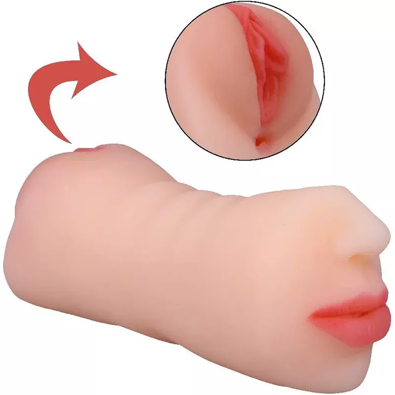 1-17lb-3-in-1-pocket-pussy-male-masturbators 1.17LB 3-in-1 Pocket Pussy Male Masturbators