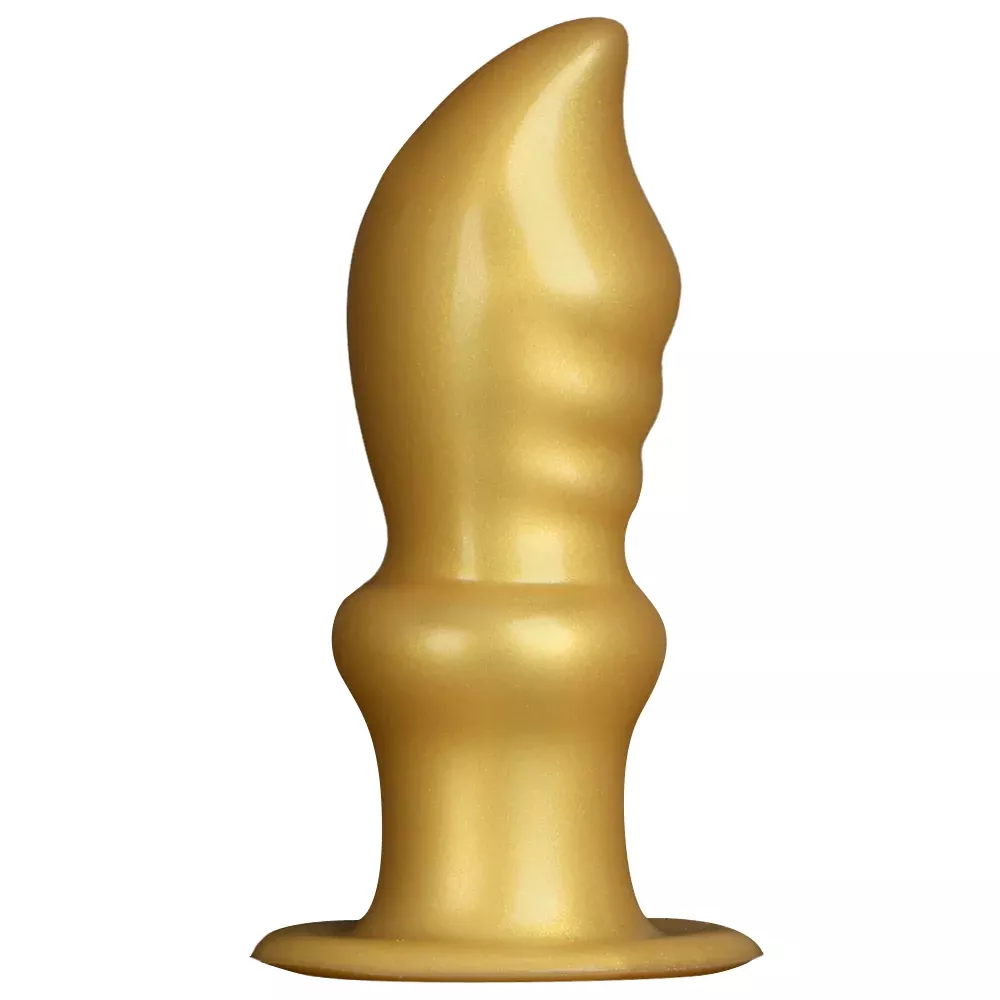 10-inch-golden-broadsword-huge-butt-plug 10 Inch Golden Broadsword Huge Butt Plug
