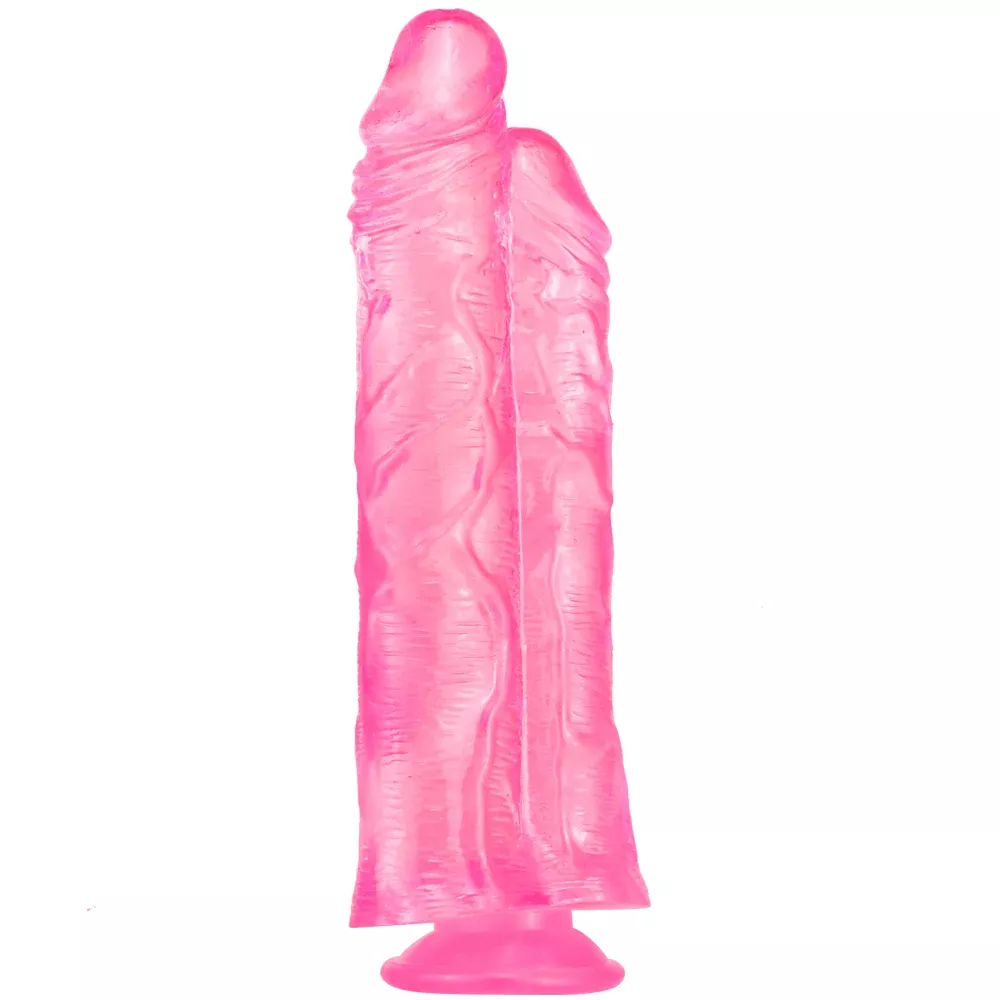 10-inch-thick-jelly-double-penetration-anal-dildo 10 Inch Thick Jelly Double Penetration Anal Dildo