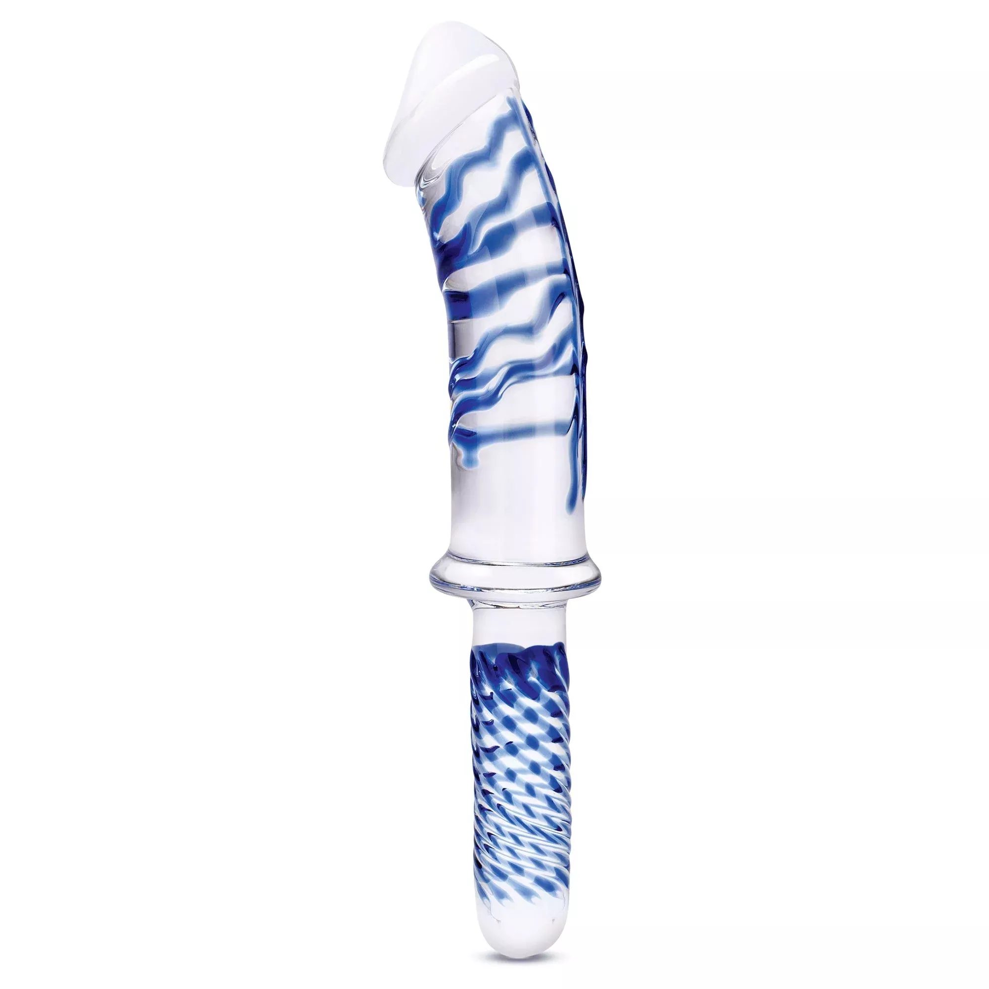 11" Realistic Double Ended Dildo with Handle