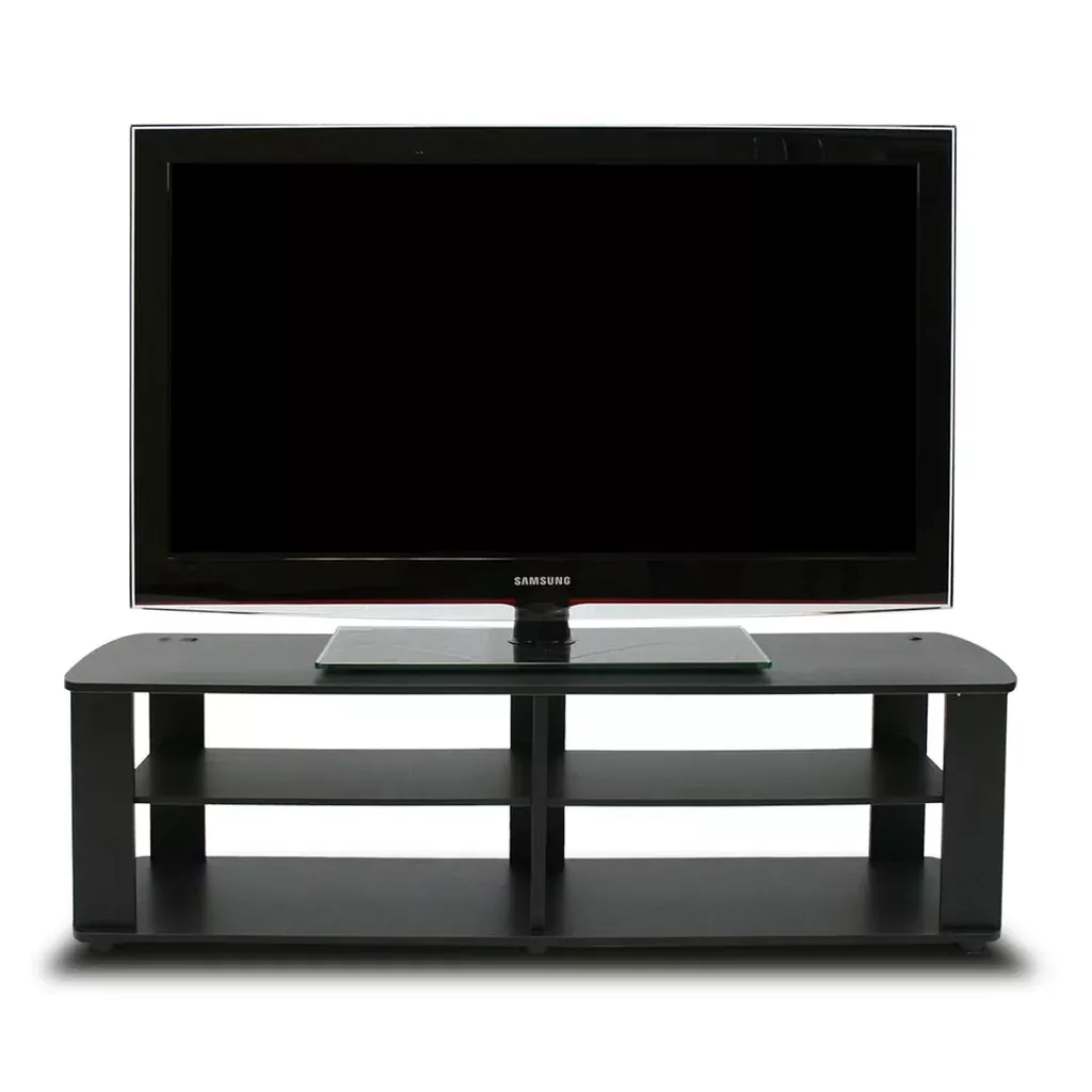 11191Bk The Entertainment Center Tv Stand, Black