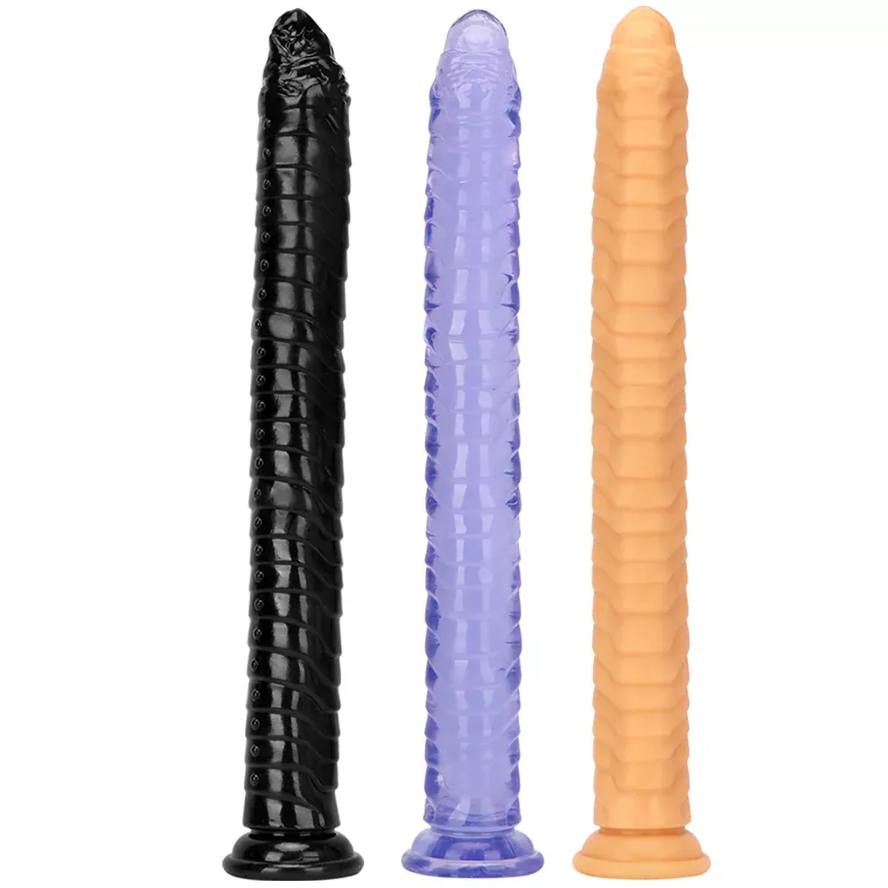 15-inch-textured-bump-monster-snake-dildo 15 Inch Textured Bump Monster Snake Dildo