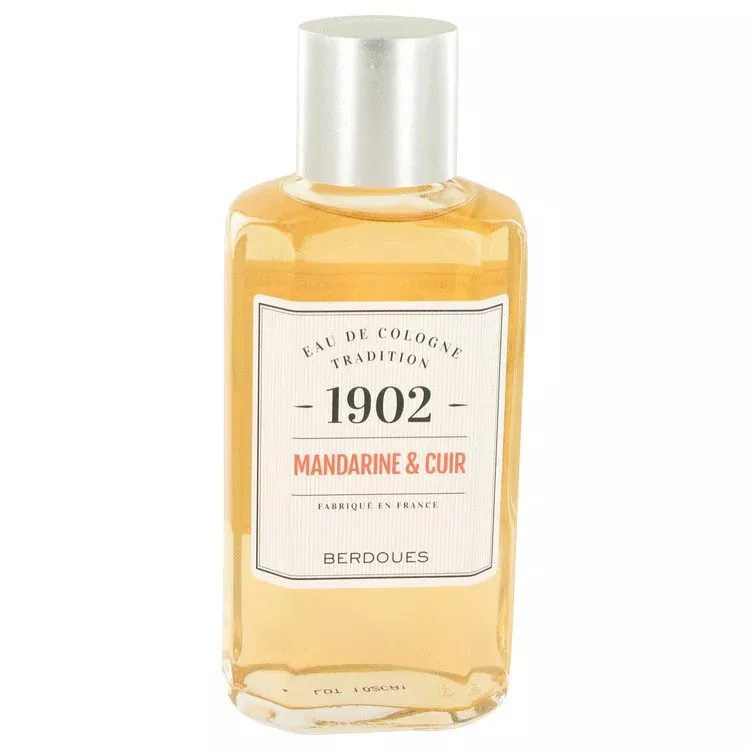 1902 Mandarine Leather by Berdoues Eau De Cologne (Unisex) 8.3 oz for Men