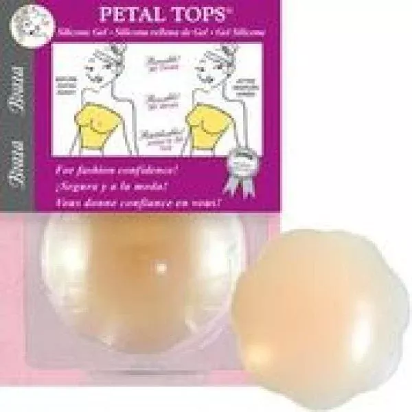 2-1-4-silicone-gel-petal-nipple-covers-beige 2 1/4" Silicone Gel Petal Nipple Covers - Beige