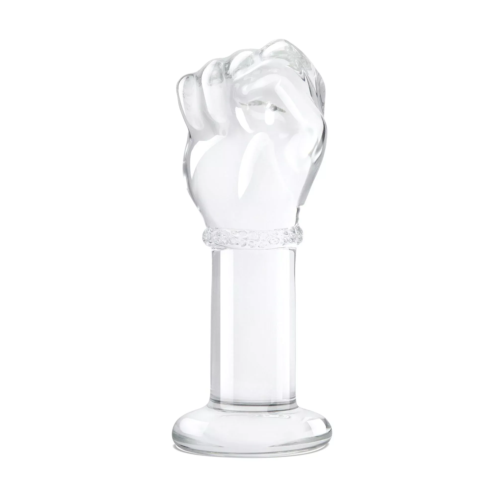 5-fist-glass-butt-plug 5" Fist Glass Butt Plug