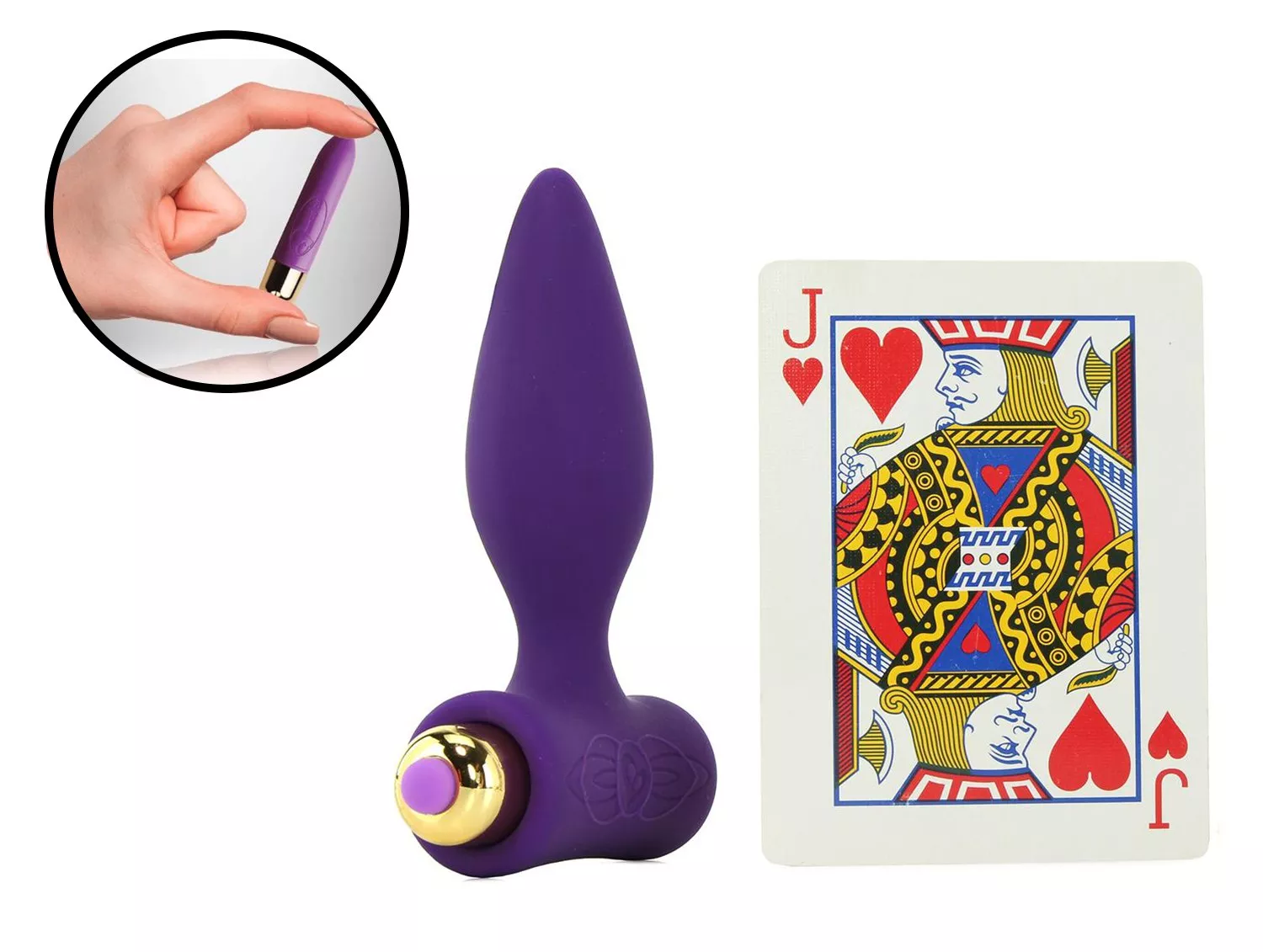 7-speed-silicone-vibrating-butt-plug-waterproof-purple-rocks-off 7 Speed Silicone Vibrating Butt Plug Waterproof Purple Rocks Off