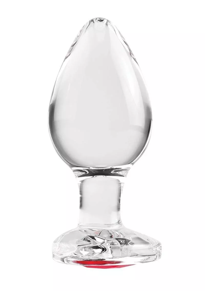 adam-eve-red-heart-gem-glass-anal-plug Adam and Eve Red Heart Gem Glass Anal Plug
