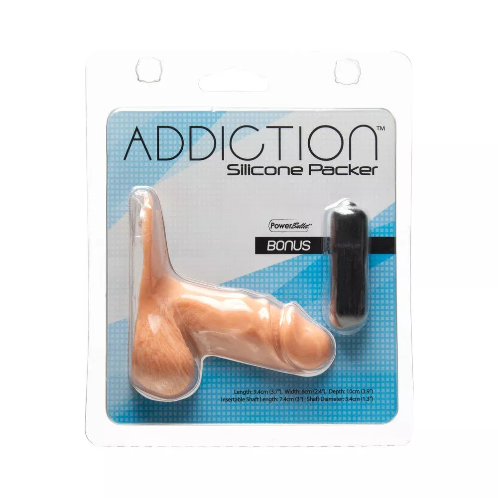 Addiction Silicone Packer 4 inches Beige