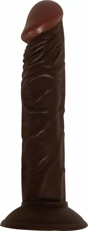 afro-american-whopper-vibrating-7in-brown Afro American Whopper Vibrating 7In Brown