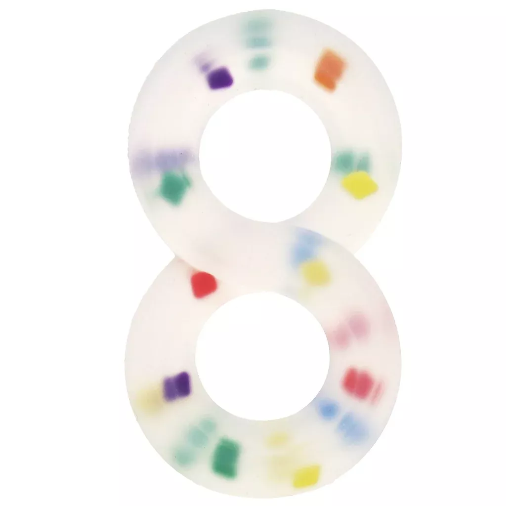 Alpha Crazy 8 Party Silicone Cock Ring