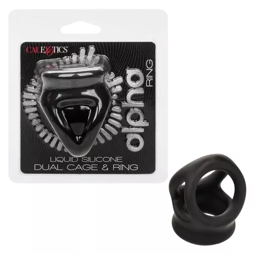 alpha-liquid-silicone-dual-cage-ring Alpha Liquid Silicone Dual Cage and Ring