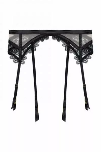 anaise-suspender-belt-black Anaise Suspender Belt - Black -