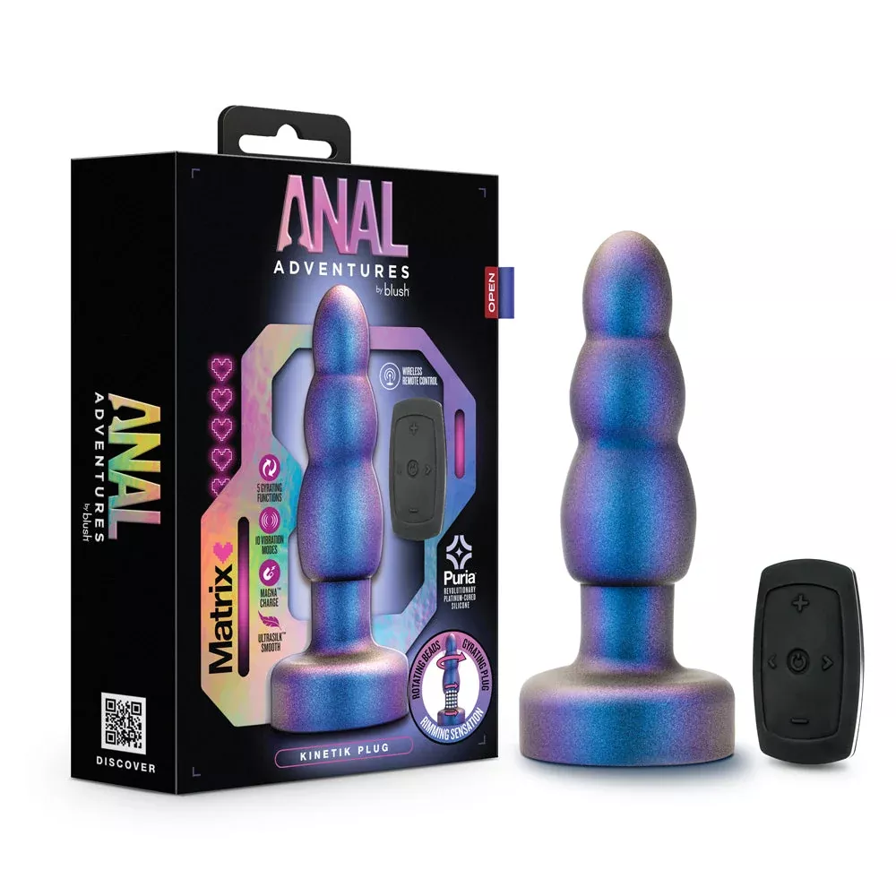anal-adventures-matrix-kinetik-plug-with-remote-space-age-blue Anal Adventures Matrix Kinetik Plug with Remote Space Age Blue