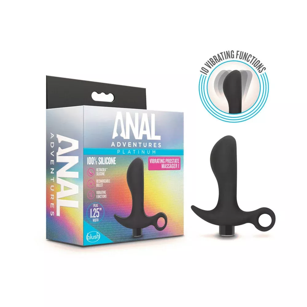 anal-adventures-platinum-silicone-rechargeable-vibrating-prostate-massager-01 Anal Adventures Platinum Silicone Rechargeable Vibrating Prostate Massager 01