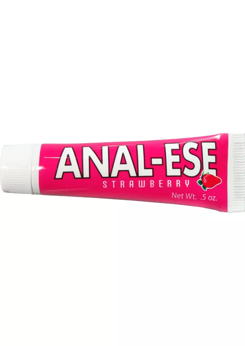 anal-ese-desensitizing-anal-lubricant-5oz-strawberry-flavor Anal-Ese Desensitizing Anal Lubricant .5oz - Strawberry Flavor