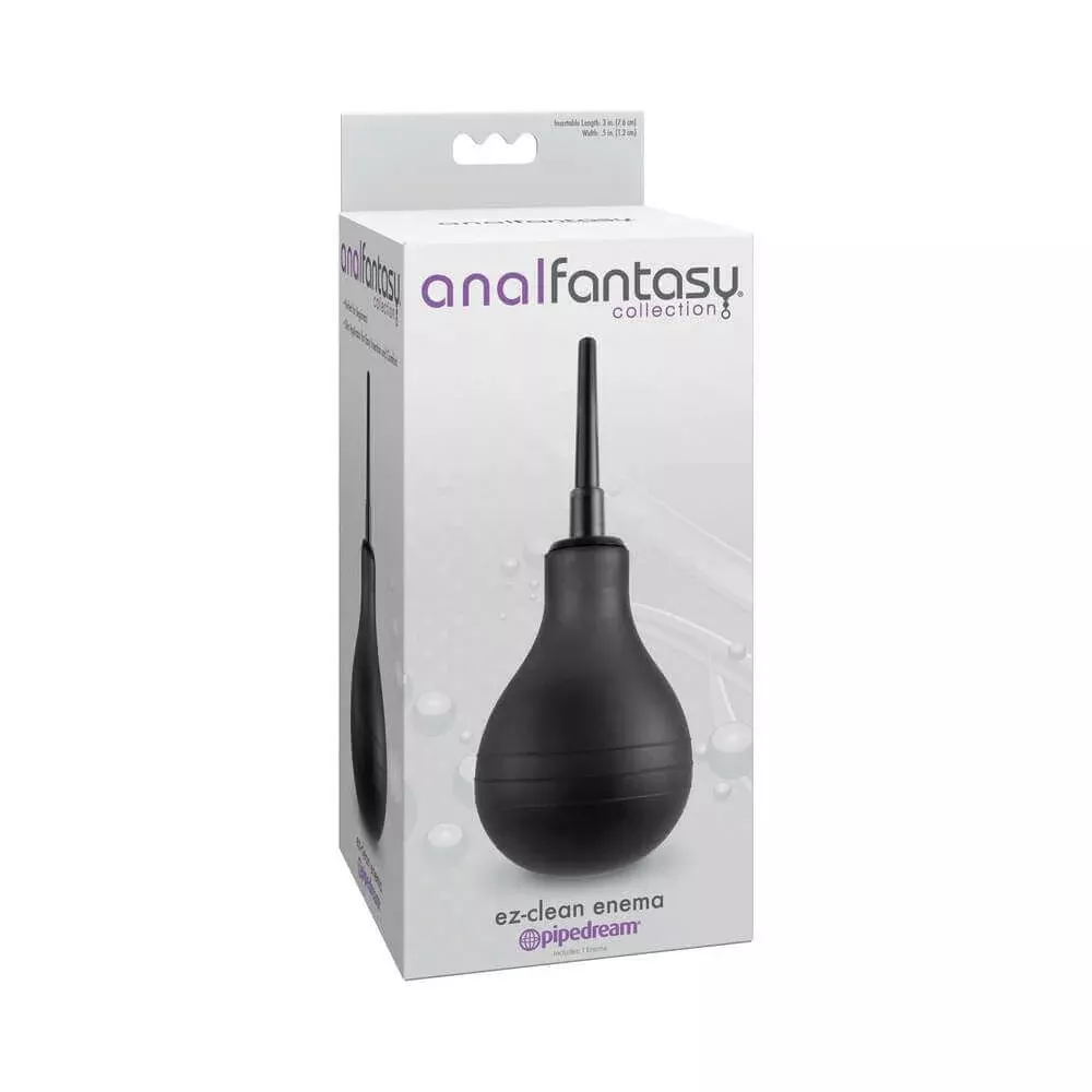anal-fantasy-collection-ez-clean-enema-black Anal Fantasy Collection EZ-Clean Enema Black
