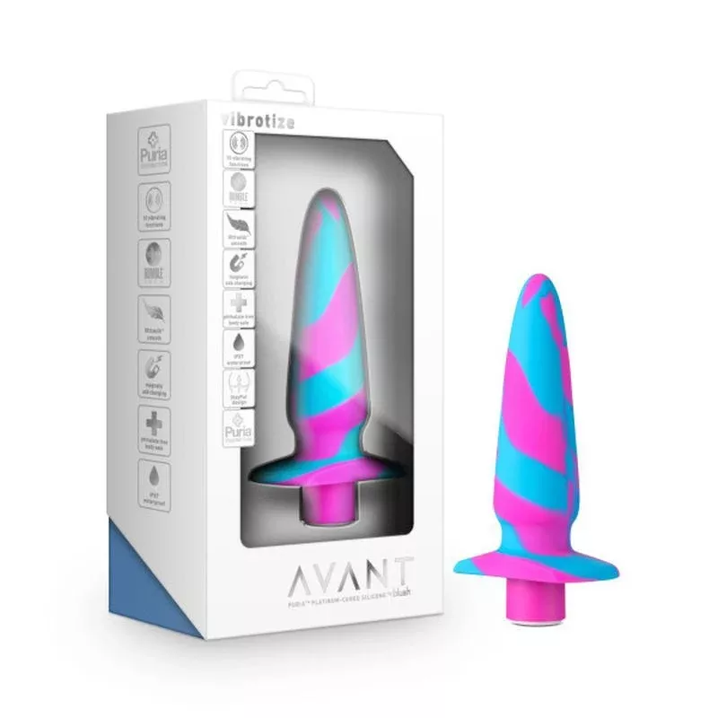 avant-vibrotize-silicone-mini-anal-vibe-fuchsia Avant Vibrotize Silicone Mini Anal Vibe Fuchsia