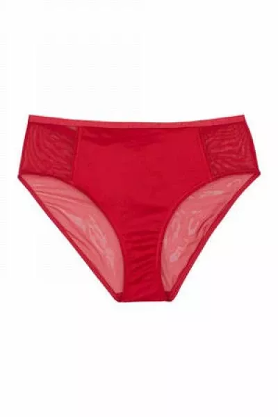 aysha-caged-high-waisted-brief-red-size-us Aysha Caged High Waisted Brief - Red - Size US