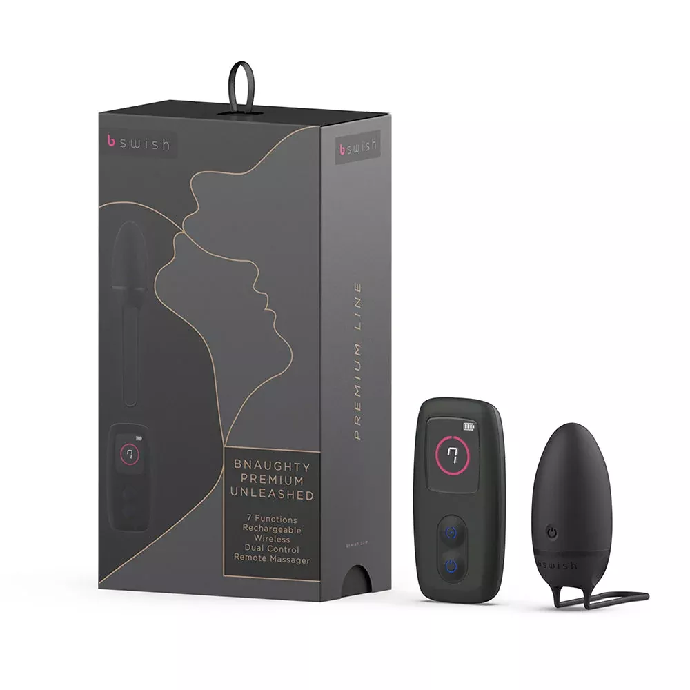 b-swish-bnaughty-premium-unleashed-vibrator-black B Swish Bnaughty Premium Unleashed Vibrator Black