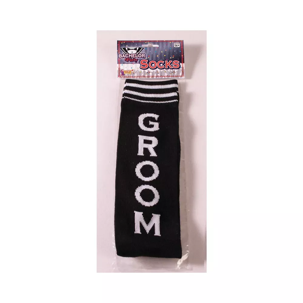 Bachelor Party Groom Socks
