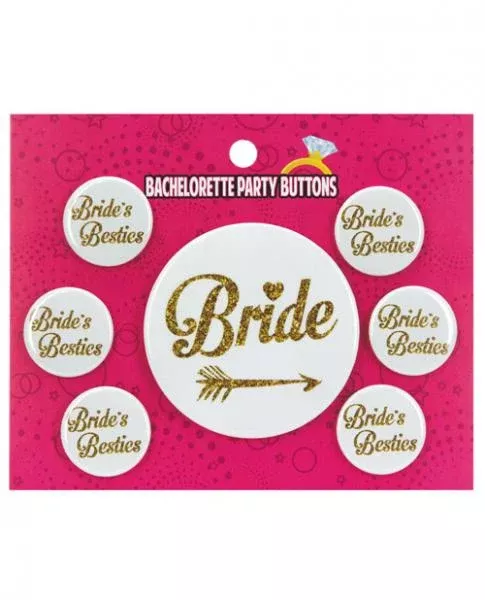 bachelorette-party-button-bride-bride-s-besties Bachelorette Party Button Bride/Bride's Besties