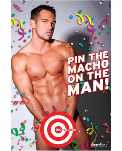 bachelorette-party-favors-pin-macho-on-man-game Bachelorette Party Favors Pin the Macho On the Man Game