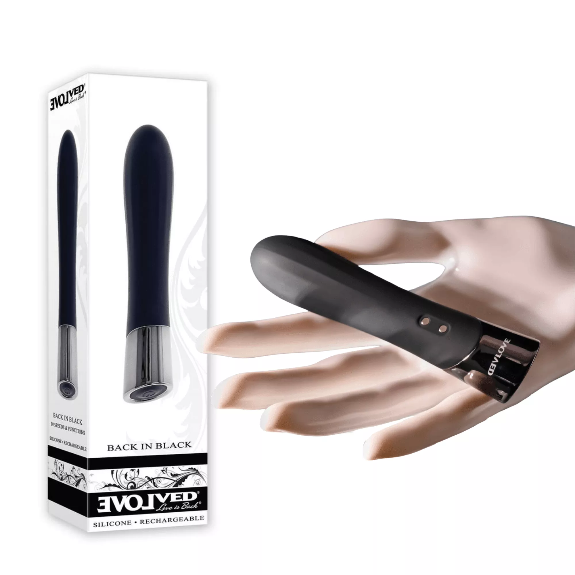 back-in-black-vibrating-clitoral-stimulator-rechargeable-multi-speed-vibrator Back In Black Vibrating Clitoral Stimulator Rechargeable Multi-Speed Vibrator