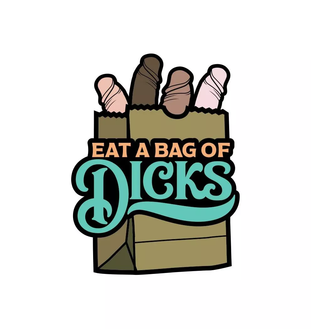 Bag Of Dicks Pin (Net)