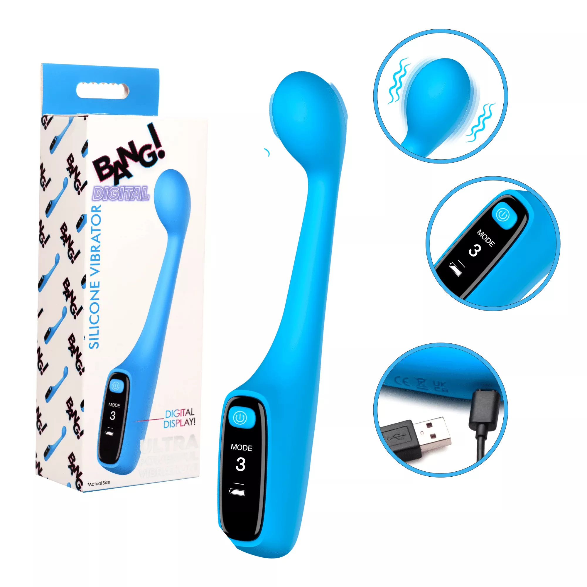 bang-digital-silicone-g-spot-vibrator-multi-speed-rechargeable-waterproof-sex-to Bang Digital Silicone G-Spot Vibrator Multi-Speed Rechargeable Waterproof Sex Toy