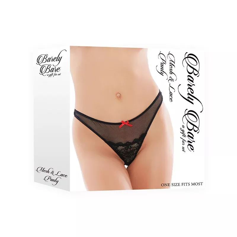 barely-bare-mesh-lace-panty-black-o-s Barely Bare Mesh & Lace Panty Black O/S