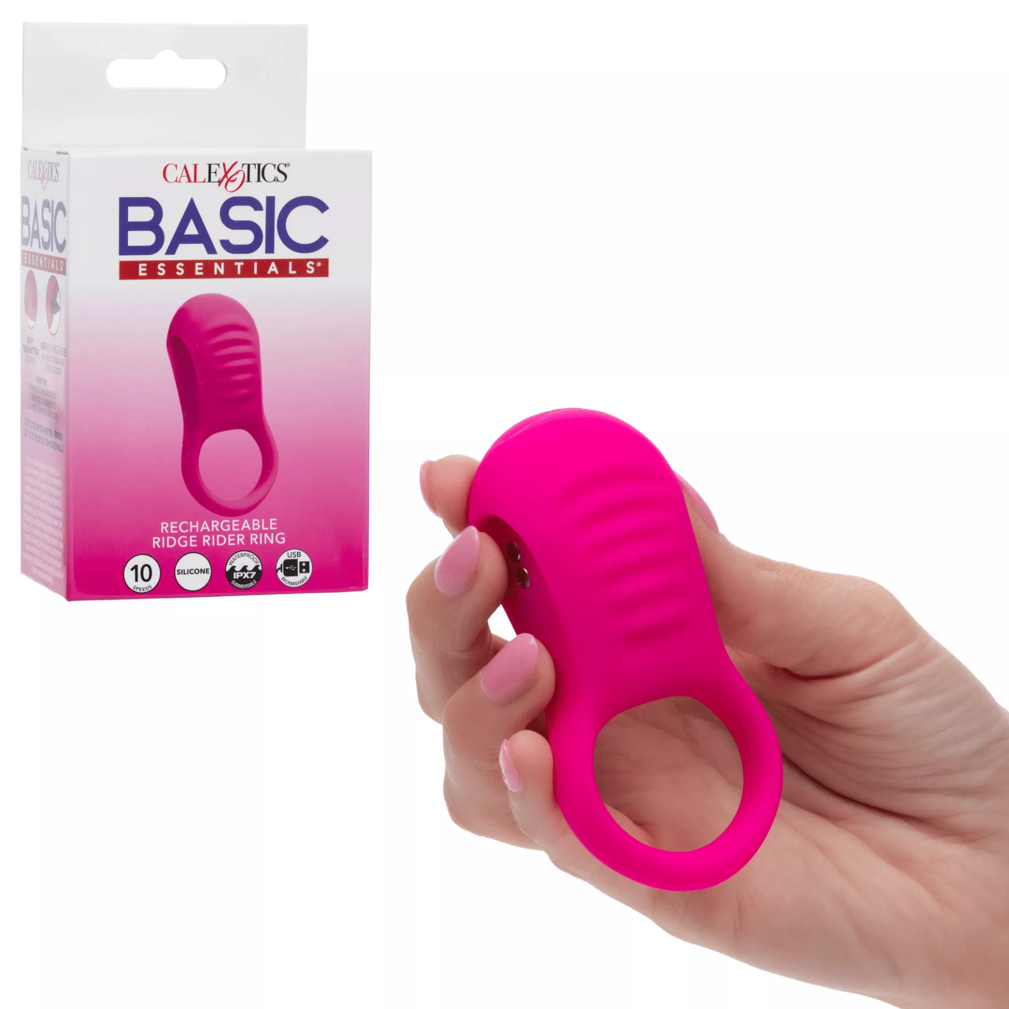 basic-essentials-rechargeable-ridge-rider-penis-ring Basic Essentials Rechargeable Ridge Rider Penis Ring