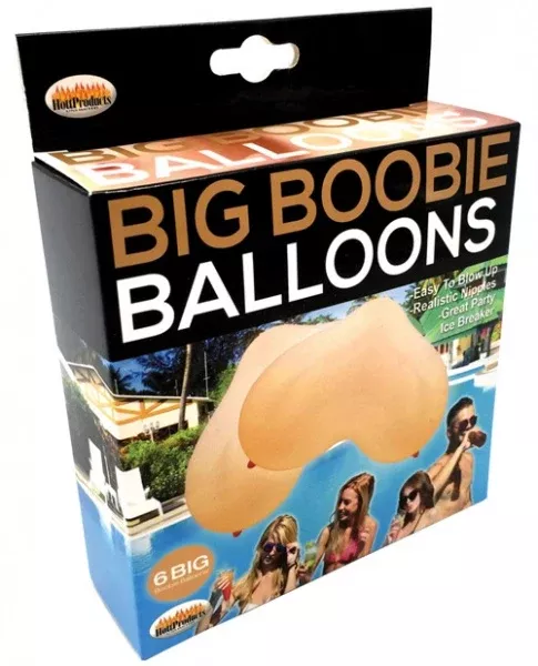 big-boobie-balloons-flesh-box-6 Big Boobie Balloons - Flesh Box of 6