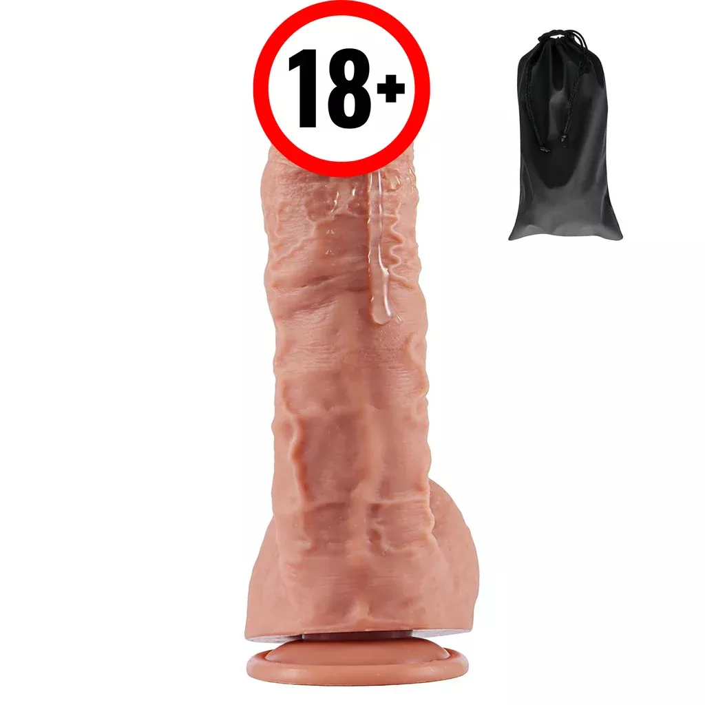 big-liquid-silicone-dildo-2-diameter-thick-huge-dildos-strong-suction-cup-realis Big Liquid Silicone Dildo, 2” Diameter Thick Huge Dildos &Strong Suction Cup,Realistic Veins&Full Shaped Balls&Storage Bag,Compatible Strap-On Harness Fat Cock Penis Adult Sex Toy G-Spot (Flesh)