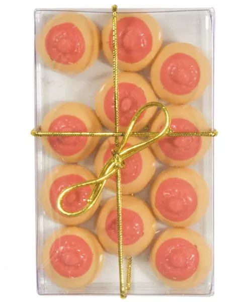 Bite Size Boobs White Chocolate Butterscotch 12 Pack