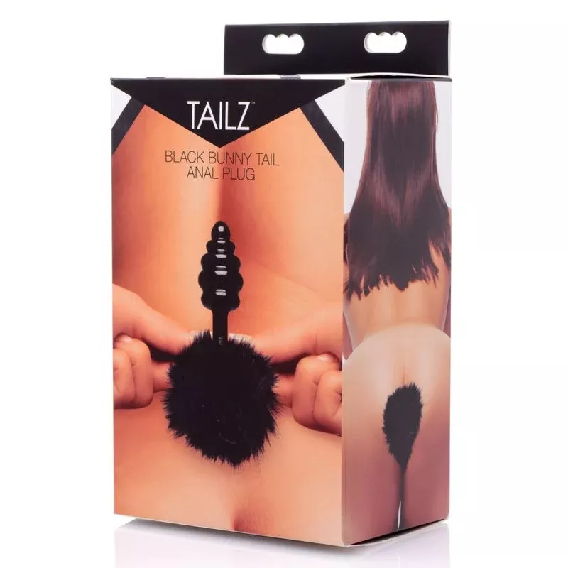 black-bunny-tail-anal-plug Black Bunny Tail Anal Plug