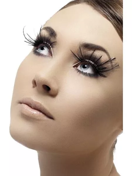 black-eyelash-with-feather-plumes Black Eyelash with Feather Plumes
