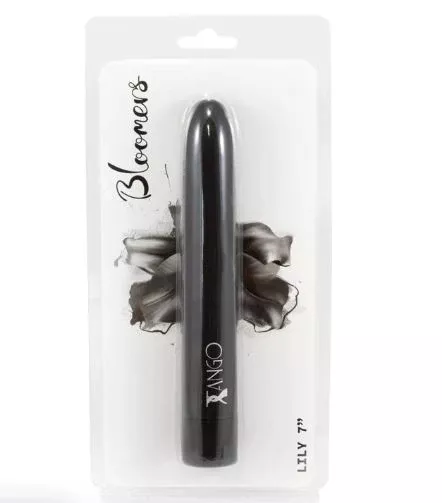 bloomers-lily-vibrator-7in-black Bloomers Lily Vibrator 7In Black