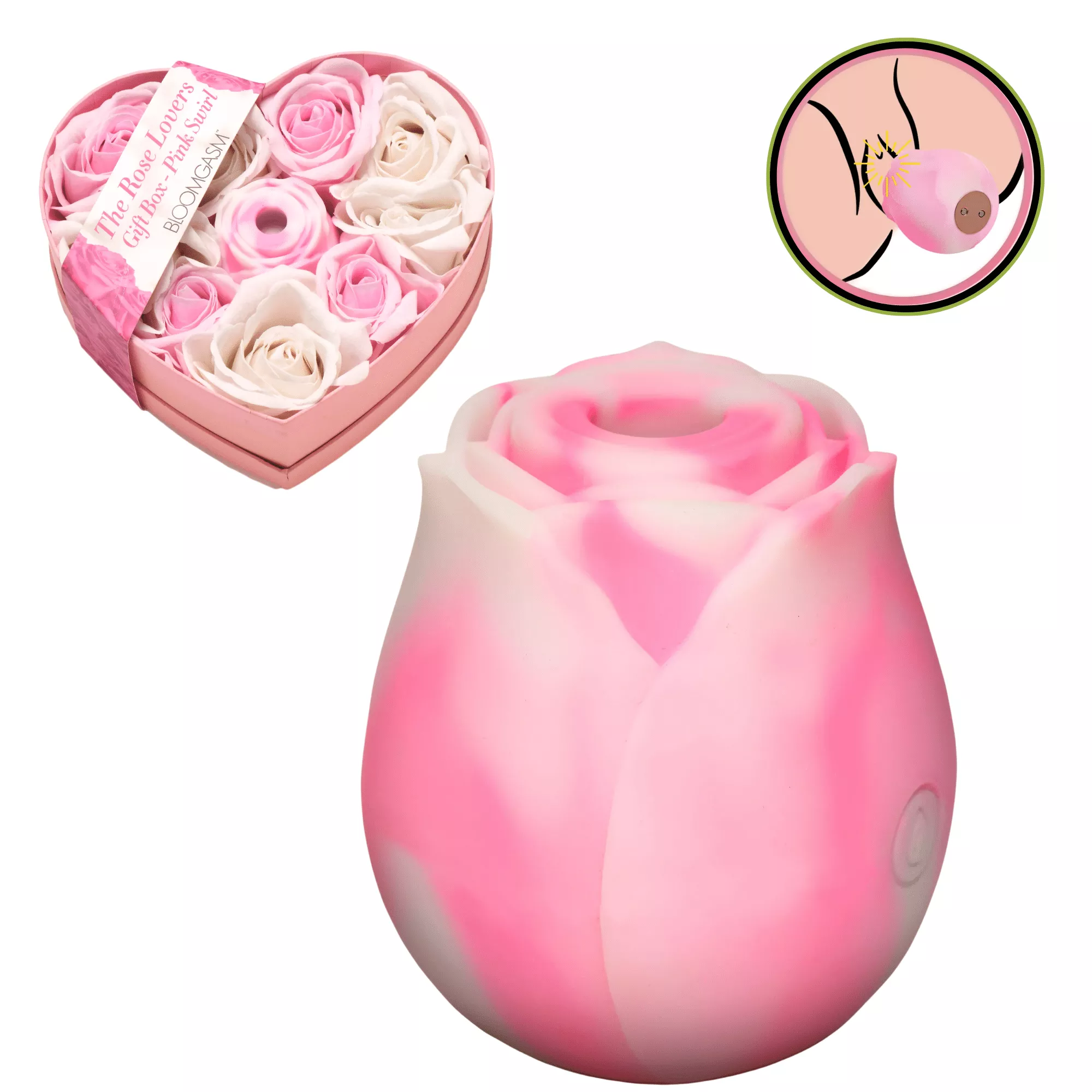 Bloomgasm Rose Lover Gift Box Clitoral Sucking Vibrator