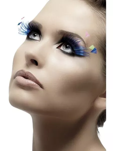 blue-feather-plumes-eyelashes Blue Feather Plumes Eyelashes