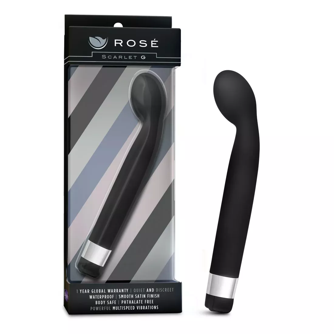 Blush Rose - Scarlet G - Black — G-Spot Vibrator