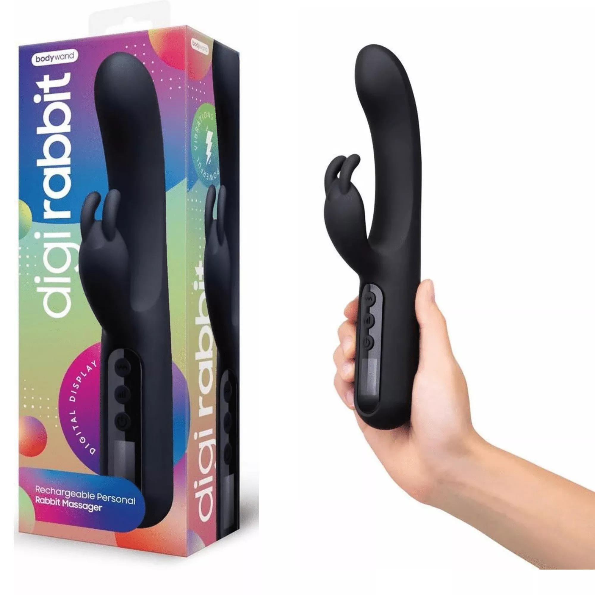 Bodywand Digi Silicone Rechargeable Rabbit Vibrator