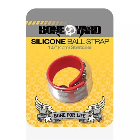 Boneyard Ball Strap Red