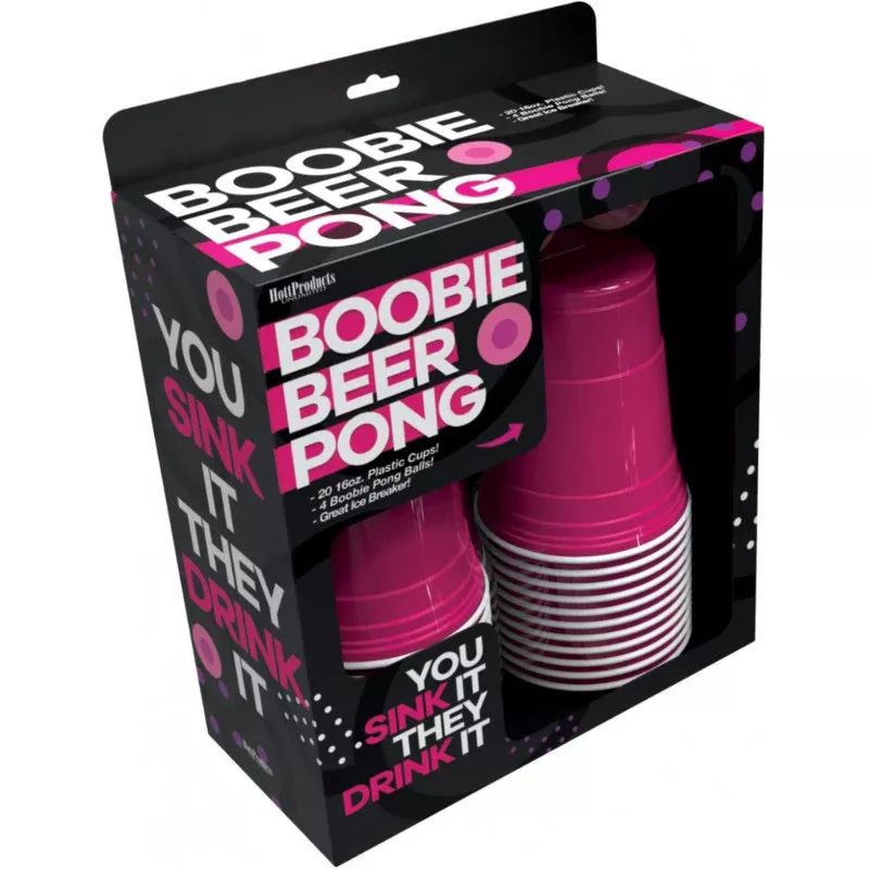 boobie-beer-pong-boxed-set-with-cups-boobie-balls Boobie Beer Pong Boxed Set With Cups & Boobie Balls