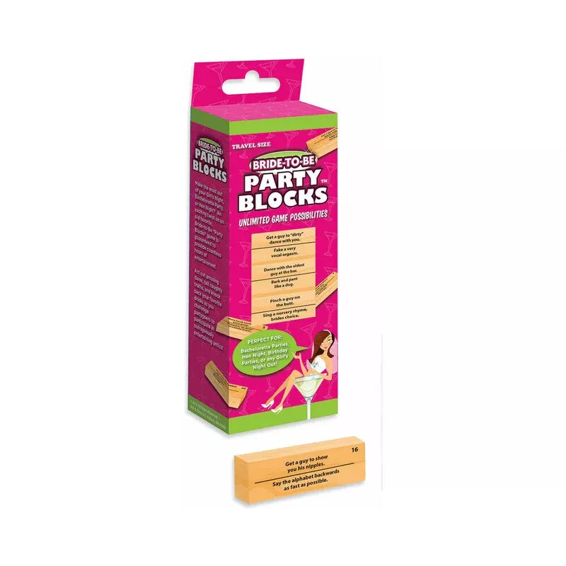 bride-to-be-party-blocks Bride to Be Party Blocks