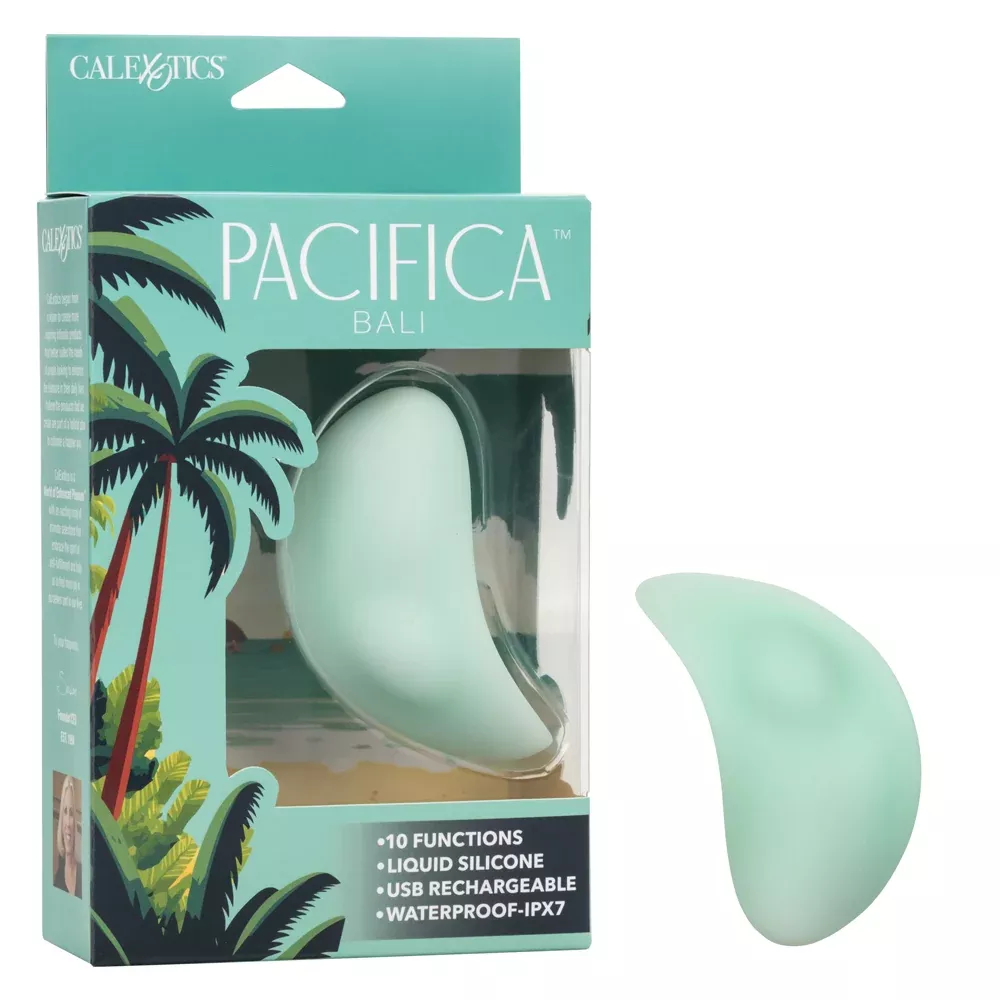 calexotics-pacifica-bali-curved-teaser-vibrator-green CalExotics Pacifica Bali Curved Teaser Vibrator, Green