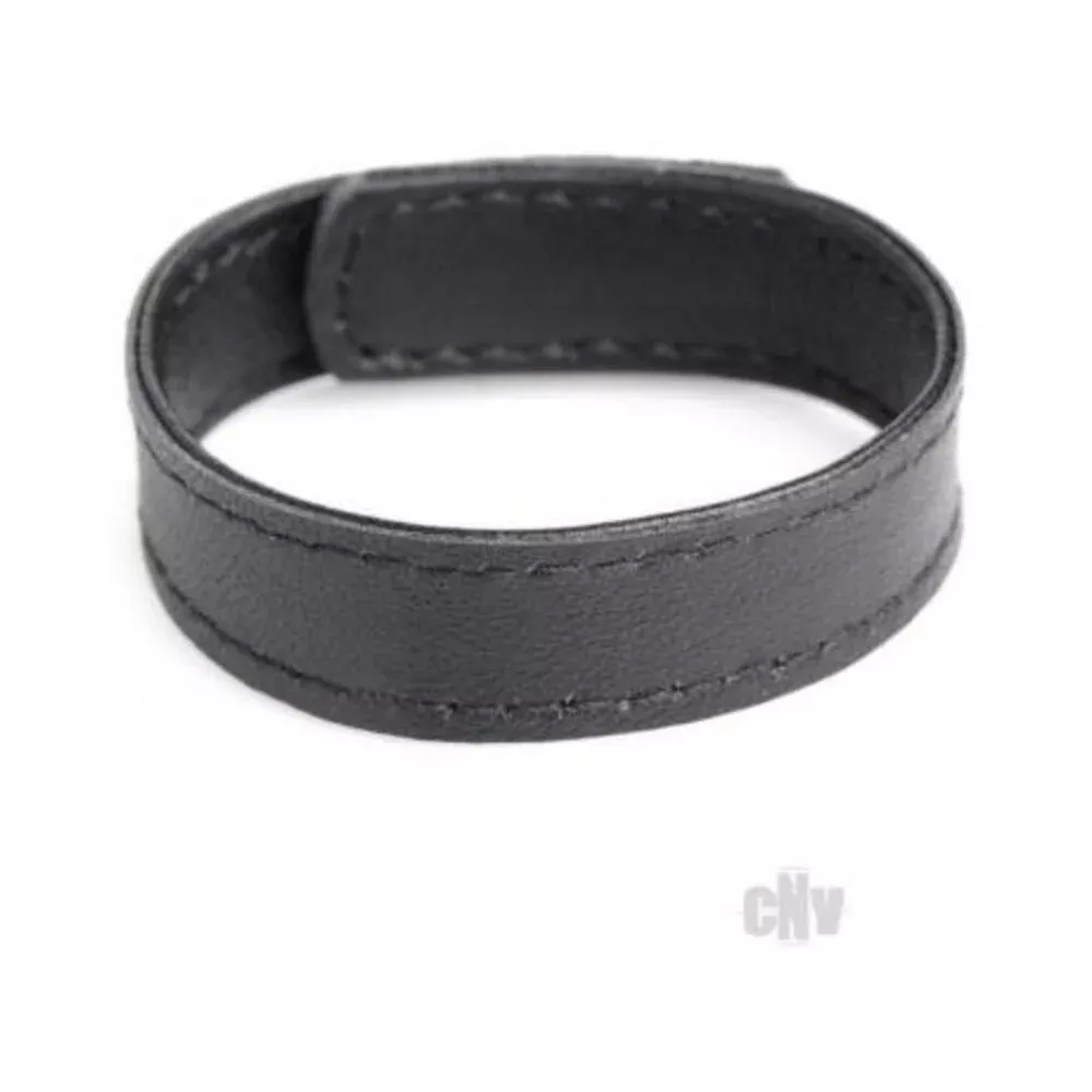 cg-velcro-leather-cockring-black Cg Velcro Leather Cockring Black