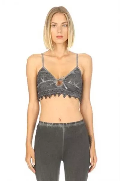 charcoal-embroidered-bralette Charcoal - Embroidered Bralette -