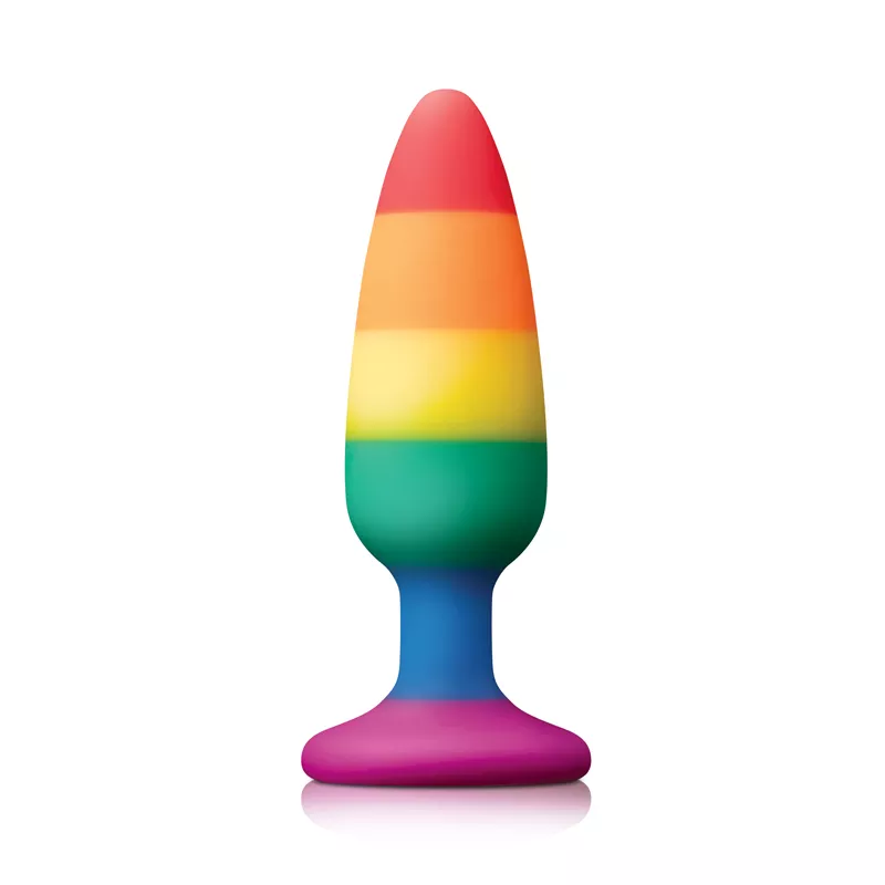 colours-pride-edition-pleasure-plug-medium-rainbow Colours Pride Edition Pleasure Plug Medium Rainbow