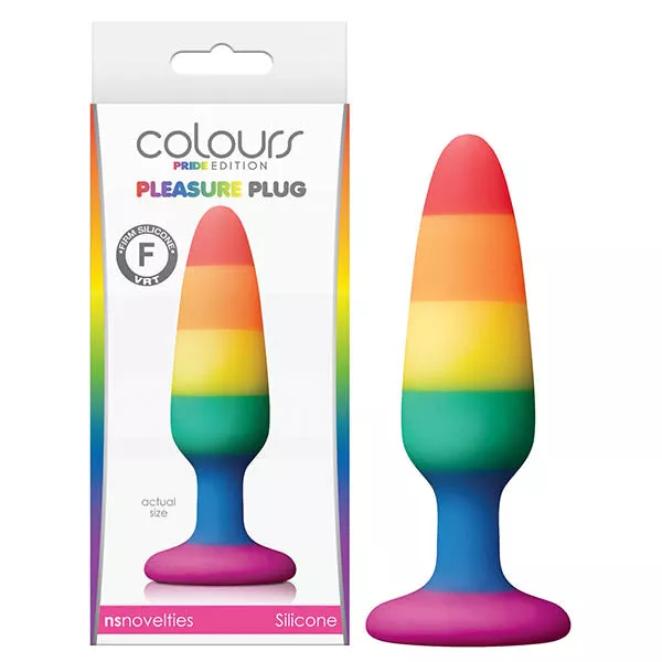colours-pride-edition-pleasure-plug-nsn-0408-52 Colours Pride Edition - Pleasure Plug-(nsn-0408-52)