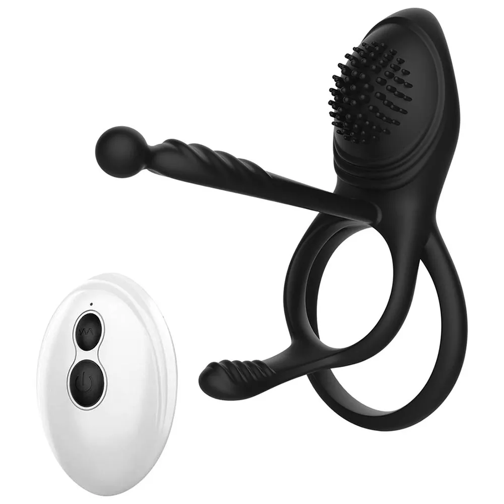 Decadence Octopussy G-Spot Stimulator Vibrating Penis Ring